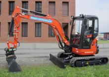 Minirypadla Kubota U35α