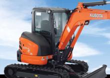 Minirypadla Kubota U55-4