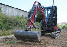 Minirypadla Yanmar ViO27LW-6 