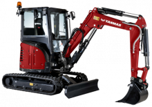 Minirypadla Yanmar VIO 33 UPR