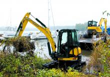Minirypadla Yanmar VIO 57