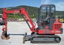 Minirypadla Hinowa VT 3000