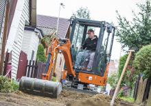 Minirypadla Hitachi ZX19-5A
