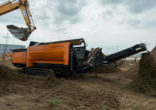 Mobilní bubnové třídiče Pronar MPB 20.55G