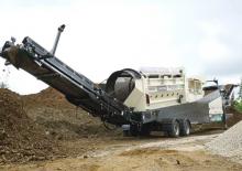 Mobilní bubnové třídiče Terex Ecotec Phoenix 1600