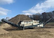 Mobilní bubnové třídiče Terex Ecotec Phoenix 1600T