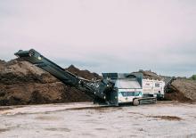 Mobilní bubnové třídiče Terex Ecotec Phoenix 2100T