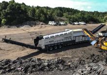Mobilní bubnové třídiče Terex Ecotec Phoenix 3300