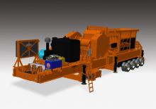 Mobilní čelisťové drtiče Eagle Crusher 3260