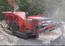 Mobilní čelisťové drtiče Gipo B 0960 FDR