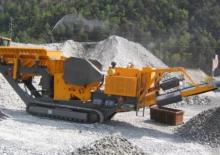 Mobilní čelisťové drtiče Gipo B 1170 C