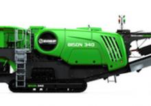 Mobilní čelisťové drtiče EvoQuip Bison 340