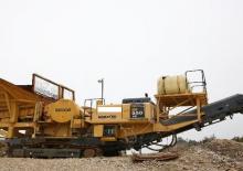 Mobilní čelisťové drtiče Komatsu BR550JG-1