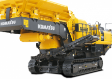 Mobilní čelisťové drtiče Komatsu BR580JG-1