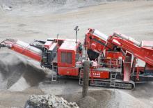 Mobilní čelisťové drtiče Terex-Finlay C 1540 Hybrid