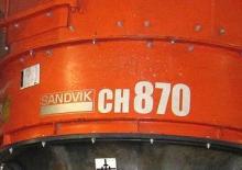 Mobilní čelisťové drtiče Sandvik CH870