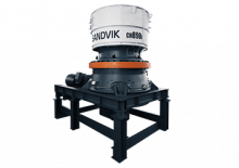 Mobilní čelisťové drtiče Sandvik CH890i