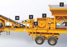 Mobilní čelisťové drtiče Parker CrushRanger 1301