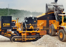 Mobilní čelisťové drtiče FABO FTI-130