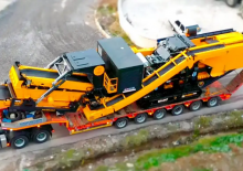 Mobilní čelisťové drtiče FABO FTI-130-s