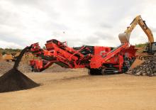Mobilní čelisťové drtiče Terex-Finlay I 100 RS