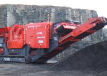 Mobilní čelisťové drtiče Terex-Finlay I 110