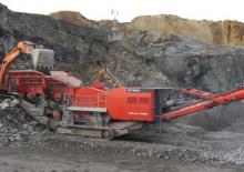 Mobilní čelisťové drtiče Terex-Finlay J 1480