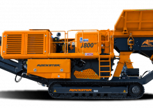 Mobilní čelisťové drtiče Rockster J800rev