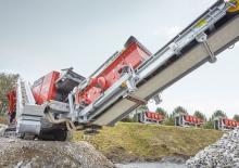 Mobilní čelisťové drtiče SBM JAWMAX® 300