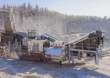 Mobilní čelisťové drtiče Jonsson L 120-330