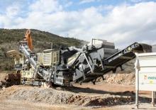 Mobilní čelisťové drtiče Metso Lokotrack LT 1213 SE