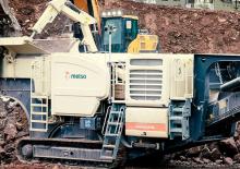 Mobilní čelisťové drtiče Metso Lokotrack Urban LT 106 S