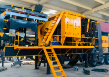 Mobilní čelisťové drtiče FABO MCK-110
