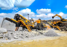 Mobilní čelisťové drtiče FABO MCK-115