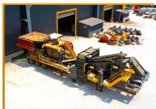 Mobilní čelisťové drtiče FABO MJC-90