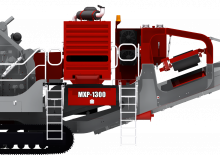 Mobilní čelisťové drtiče Rubble Master MXP-1300
