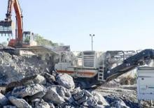 Mobilní čelisťové drtiče Metso Nordberg LT 1110