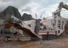 Mobilní čelisťové drtiče Metso Nordberg LT 1418