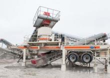 Mobilní čelisťové drtiče Metso Nordberg NW 500 GP