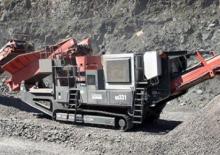Mobilní čelisťové drtiče Sandvik QH331
