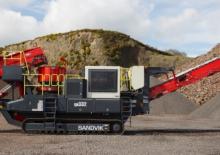 Mobilní čelisťové drtiče Sandvik QH332 DDHS