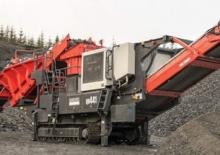 Mobilní čelisťové drtiče Sandvik QH441