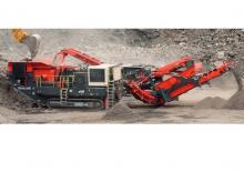 Mobilní čelisťové drtiče Sandvik QI442 HS