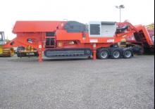 Mobilní čelisťové drtiče Sandvik QJ 340