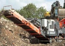 Mobilní čelisťové drtiče Sandvik QJ 341