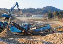 Mobilní čelisťové drtiče Gipo R 131 FDR GIGA