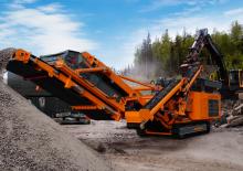 Mobilní čelisťové drtiče Rockster R1100DS 