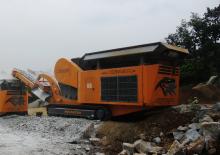 Mobilní čelisťové drtiče Rockster R1200D 