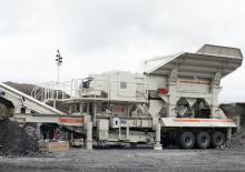 Mobilní čelisťové drtiče Metso Rapid NW7150S Single drive