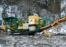 Mobilní čelisťové drtiče MFL STE 90-60 / T